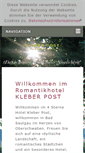 Mobile Screenshot of kleberpost.de